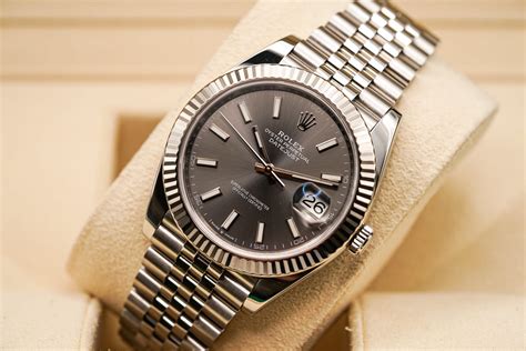 rolex slate dial datejust